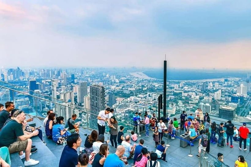 Mahanakhon SkyWalk Entry Ticket - The 78th-Floor Outdoor Deck and Glass Tray