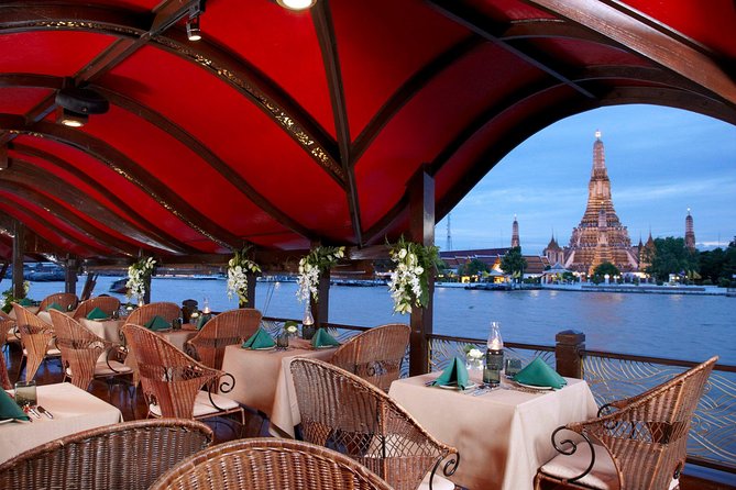 Manohra 5-Star Luxury Dinner Cruise with Pre-Canapés in Bangkok - Service, celebrations, and the quiet atmosphere