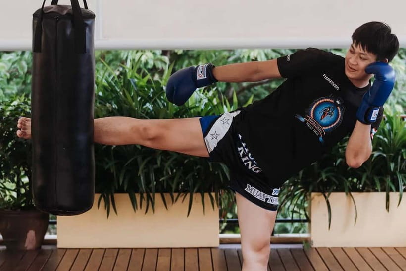 Muay Thai Boxing Class for Beginners - Ocean Views, Sweat, and the Rooftop Setting