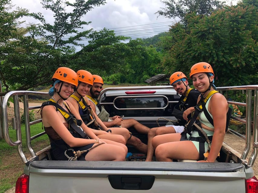 Pai: Jungle Ziplining Adventure with 16 Platforms - The 550-meter run and views over Pai