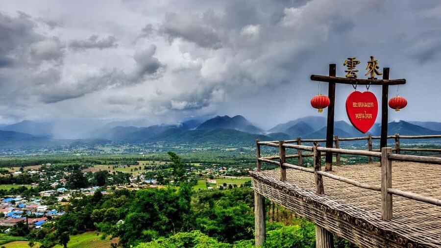 Pai: Sunset Tour with Yun Lai, Pai Canyon, Two Huts - Pai Canyon brings the most active part of the tour