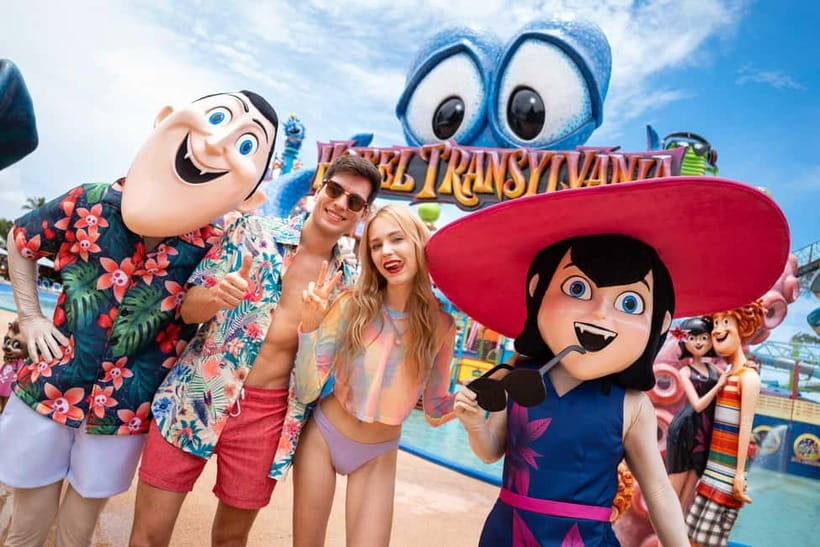 Pattaya: Columbia Pictures Aquaverse Entry Ticket - Water slides, lazy rivers, and the Mega Wave Pool