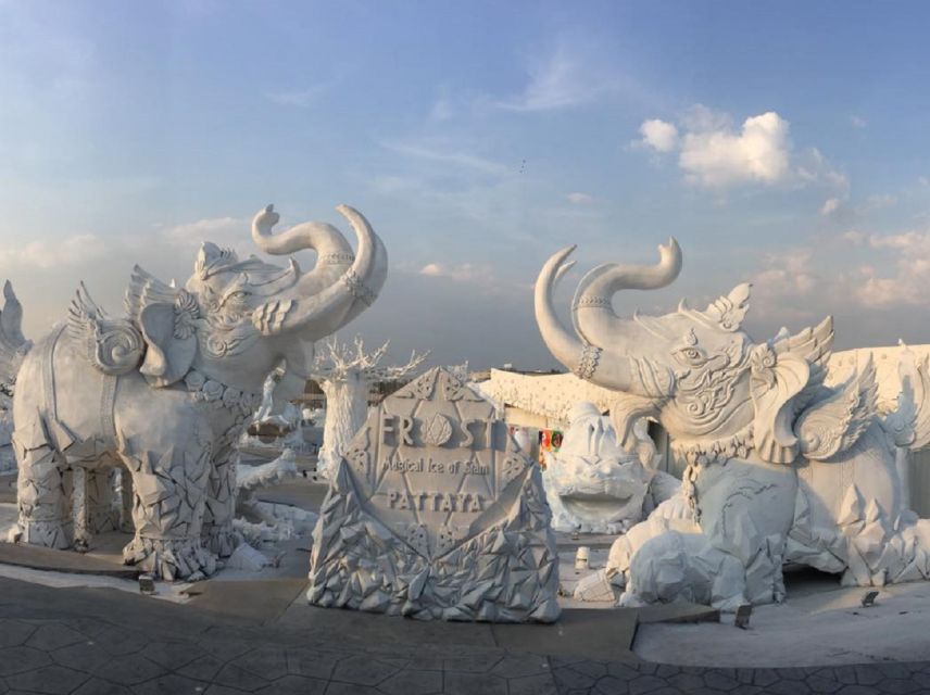 Pattaya: Frost Magical Ice of Siam Entry Ticket - The ice-carved glass is a clever extra