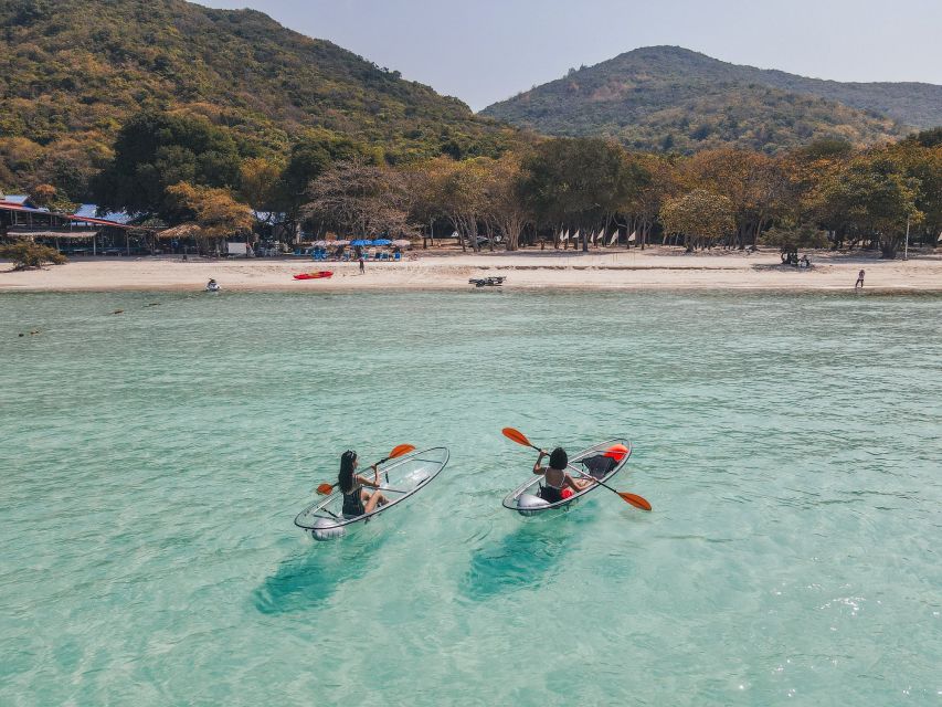 Pattaya Island Trip With Drone Photo and lunch,Nature Beach - Chicken steak lunch beside the sea