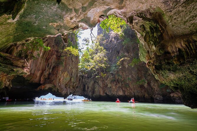 Phang Nga Bay and James Bond Island with Canoeing By Big Boat - Ko Hong, Phang Nga, and a second canoe route