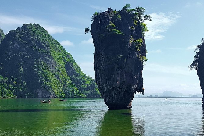 Phang Nga Sunset and James Bond Island - Wat Suwan Kuha and the reclining Buddha