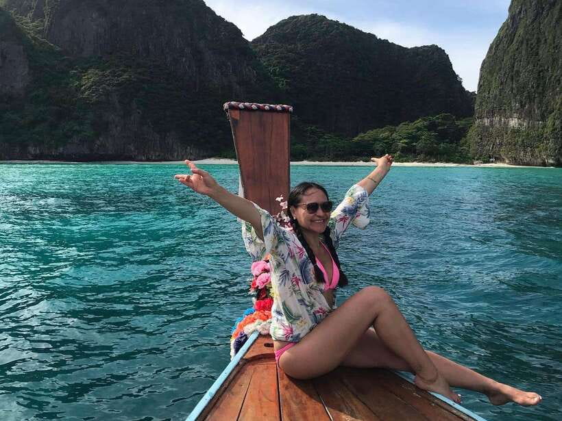 Phi Phi: 7 Islands longtail boat with Sunset and Plankton - Pileh Lagoon gives you the best swim
