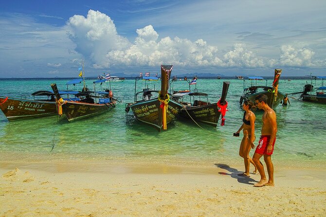 Phi Phi & Bamboo Islands Snorkeling Tour with Lunch by Speedboat - Viking Cave and the limestone coast