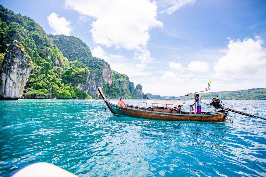 Phi Phi: Half-Day Phi Phi Snorkeling Trip by Longtail Boat - Monkey Beach, wildlife with a messy side