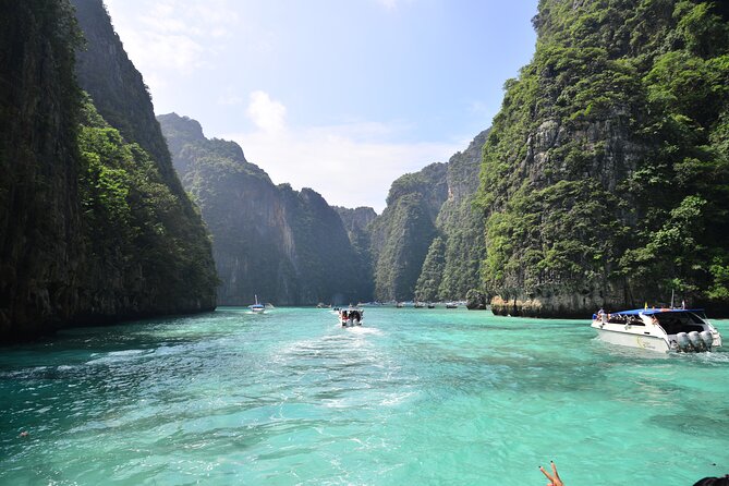 Phi Phi, Maya Bay, & Khai Islands Premium Trip from Phuket - Monkey Beach: photographs with a warning
