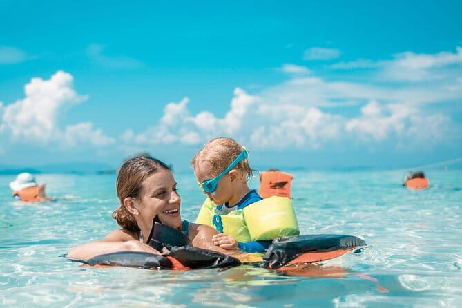 Phi Phi with Maya and Bamboo Island Day Trip by Speedboat - Pileh Lagoon is made for a swim