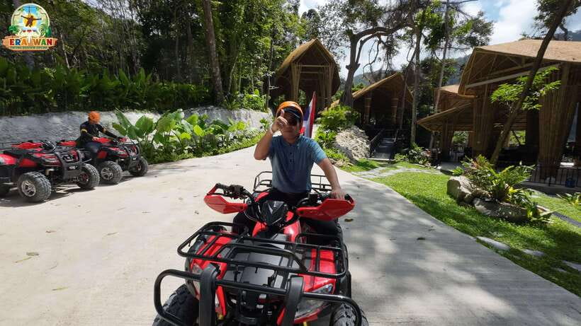 Phuket: ATV Quad Mountain Adventure with Panoramic Sea View - The Rubber Plantation Stop