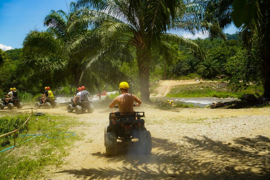 Phuket: ATV Tour with Sea Views and Big Buddha Temple - Riding through jungle tracks and countryside