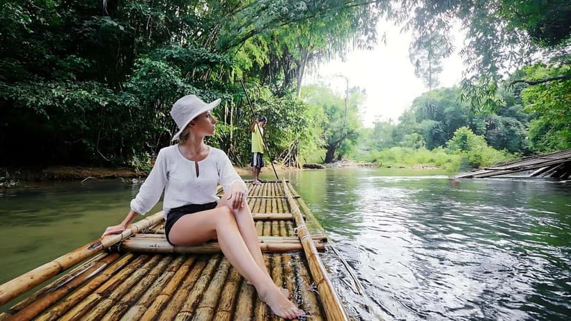 Phuket: Bamboo Rafting & ATV Ride (Optional) - From Phuket to Khao Lak: a long road to a full day