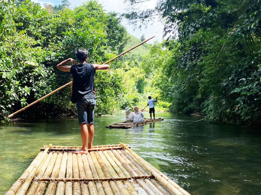 Phuket: Bamboo Rafting, Monkey Cave, and ATV Option - Guides, vehicles, and group size
