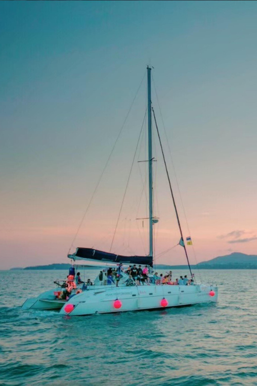 Phuket: Coral Island Catamaran Cruise with Sunset Dinner - The return to the pier and hotel