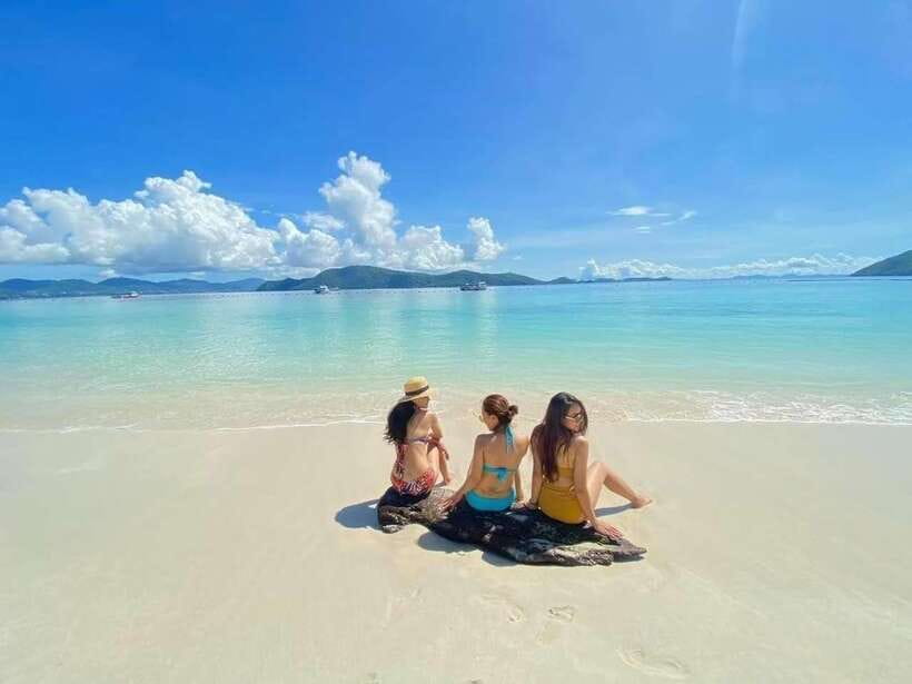 Phuket: Coral Yacht Boat Tour to Coral Island with Sunset - Banana Bay and the extra-cost water activities