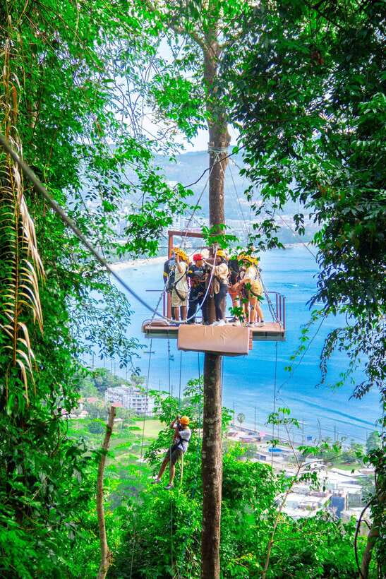 Phuket: Erawan Zipline Adventure with Ocean Views in Patong - What happens after the final line