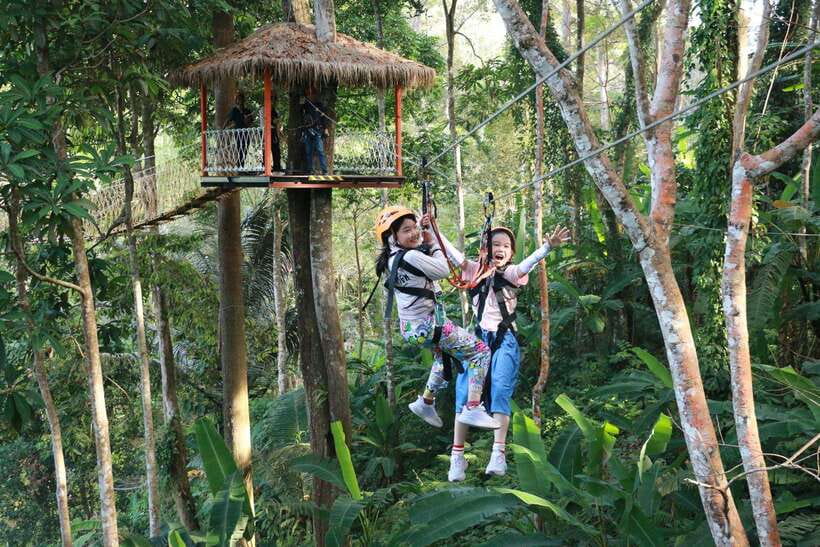 Phuket: Erawan Zipline Adventure with Ocean Views in Patong - Checking in at the Erawan reception