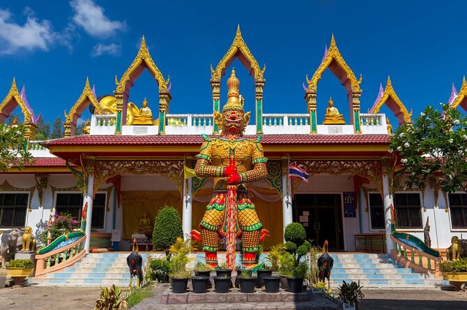 Phuket Giant Water Lilies & Temple Tour - Private & All-Inclusive - Wat Sri Sunthon and the reclining Buddha
