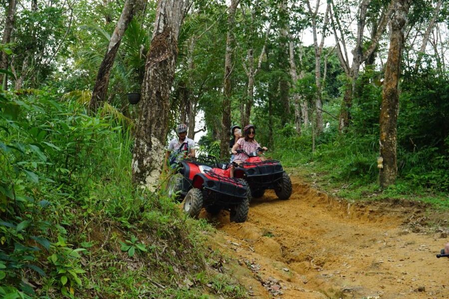 Phuket: Guided ATV Tour - Big Buddha and the swing: useful extras, not the whole tour
