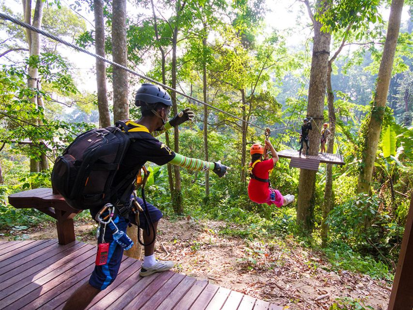 Phuket: Hanuman World Zip Line Adventure - What the three-hour option adds