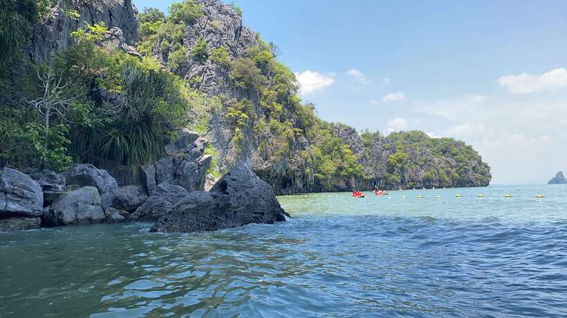 Phuket: James Bond Island by Longtail Boat Small Group Tour - Canoeing around Talu Cave