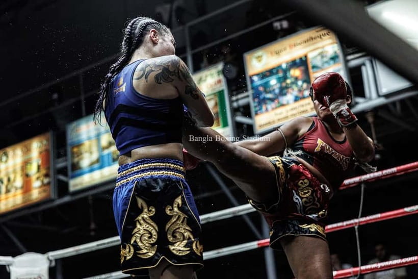 Phuket: Live Muay Thai at Bangla Boxing Stadium with T-Shirt - Who will enjoy this most?
