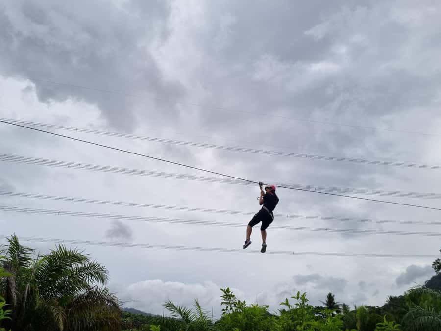 Phuket: Monkey Cave, Water Rafting, Zipline with ATV Option - Lunch at the camp