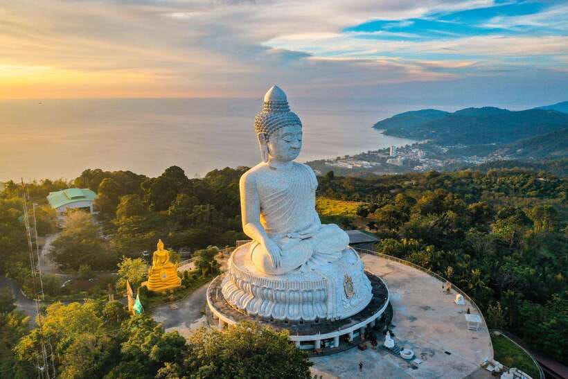 Phuket: Old Town Half-Day Sightseeing with Local Guide - Seeing Big Buddha from the side viewpoint