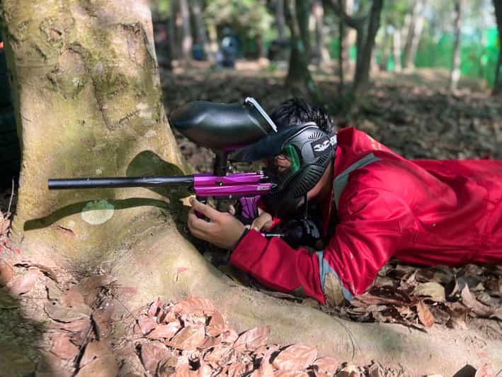Phuket: Paintball, ATV & Zipline Adventure Combined Package - Ziplining above Phuket’s trees