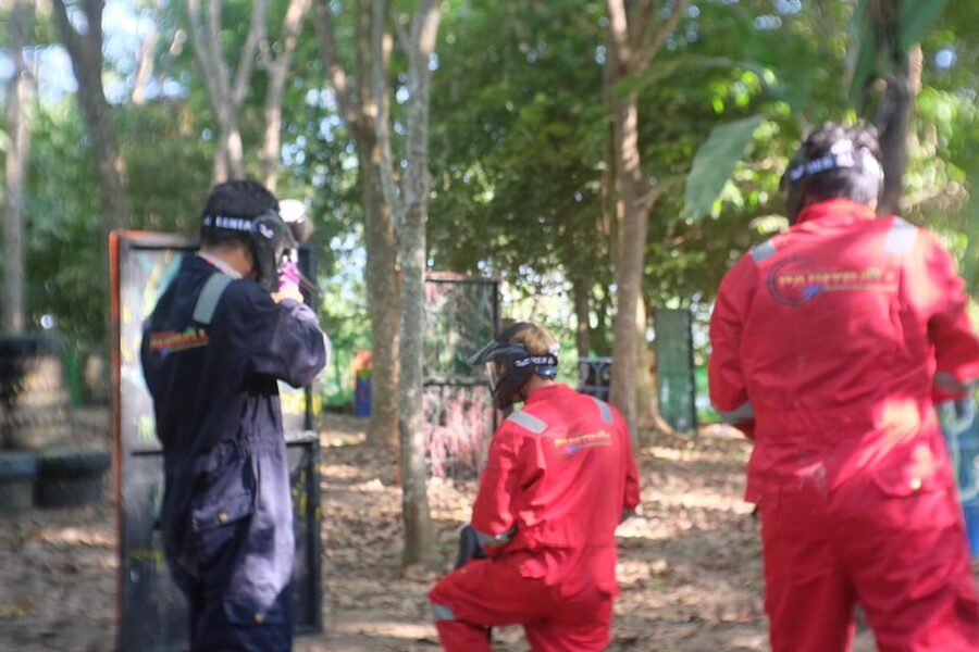 Phuket: Paintball, ATV & Zipline Adventure Combined Package - Paintball first: teamwork with a fixed ammunition limit