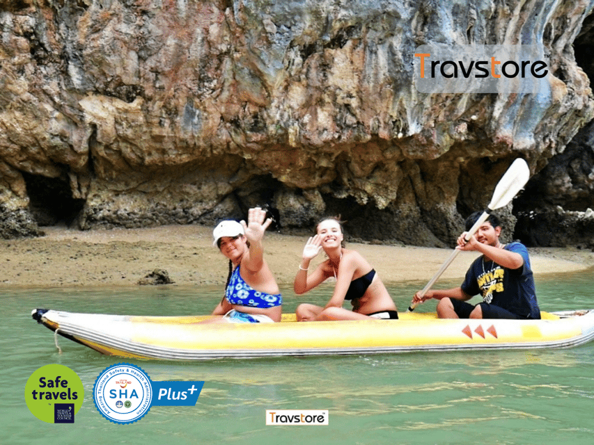 Phuket: Phang Nga (James Bond) Island - Big Boat Tour - Swimming, snorkeling, and feeding the fish