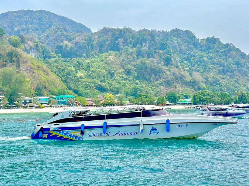 Phuket: Phi Phi Islands and Maya Bay Day Trip with Lunch - Green Island and Loh Samah Bay: your first water time
