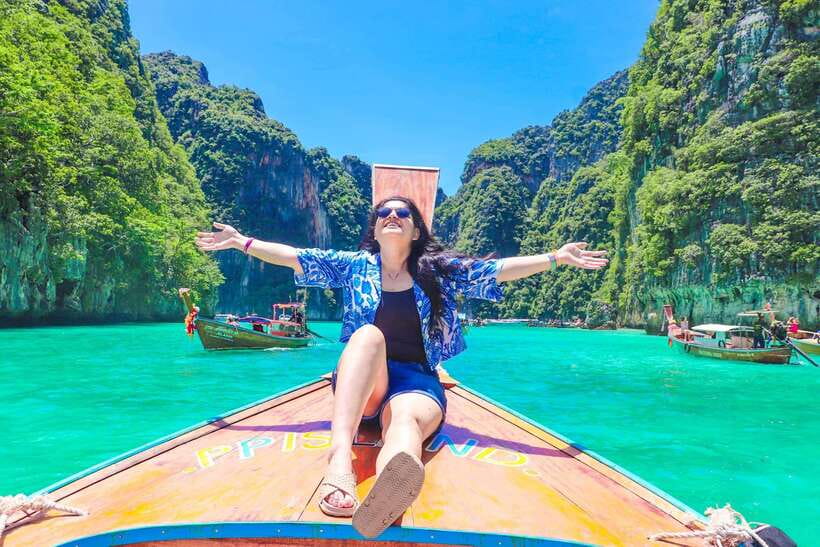 Phuket: PhiPhi, Maya Bay & Khai Island Day Tour with Lunch - The one-hour speedboat ride from Phuket