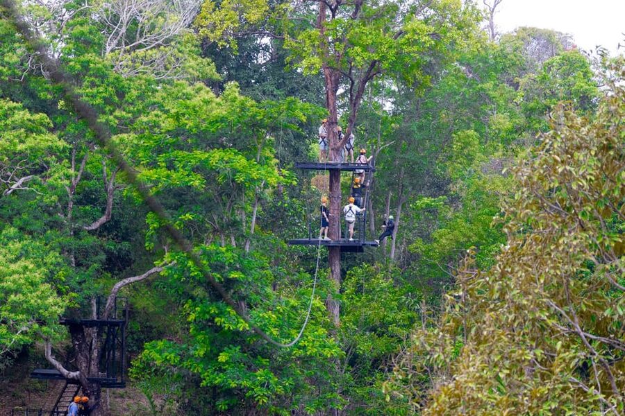 Phuket: Rainforest Eco Zipline Expedition - Choosing between 10, 18, and 32 platforms