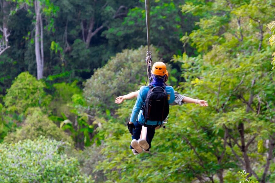 Phuket: Rainforest Eco Zipline Expedition - Sky bridges and abseils add variety