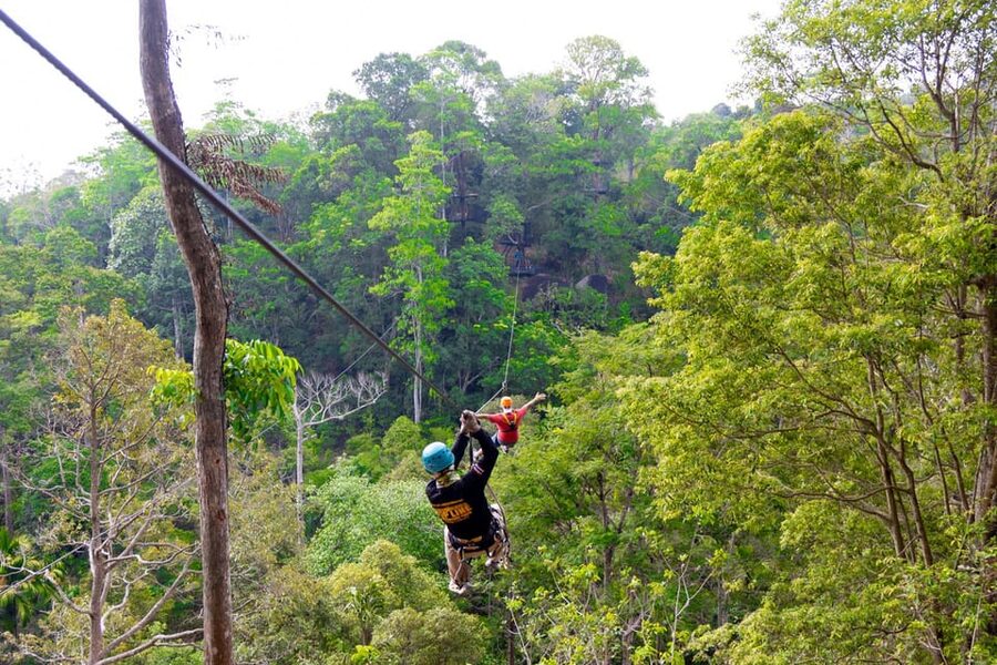 Phuket: Rainforest Eco Zipline Expedition - Rain, clothing, and comfort