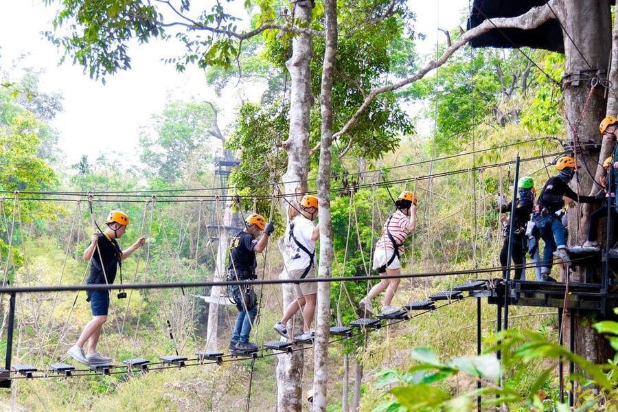 Phuket: Rainforest Eco Zipline Expedition - Registration, equipment, and the safety briefing