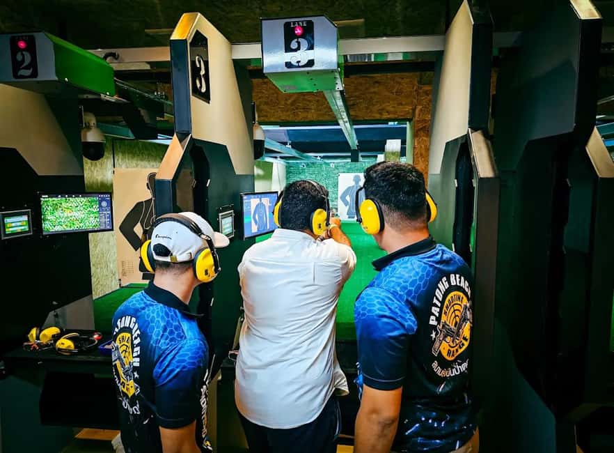 Phuket: Shooting Range Experience in Patong - The 5 to 20 meter shooting session