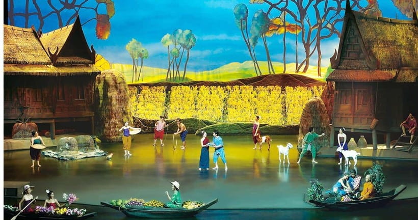 Phuket: Siam Niramit Ticket with Round Transfer and Dinner - The theatre turns history into spectacle