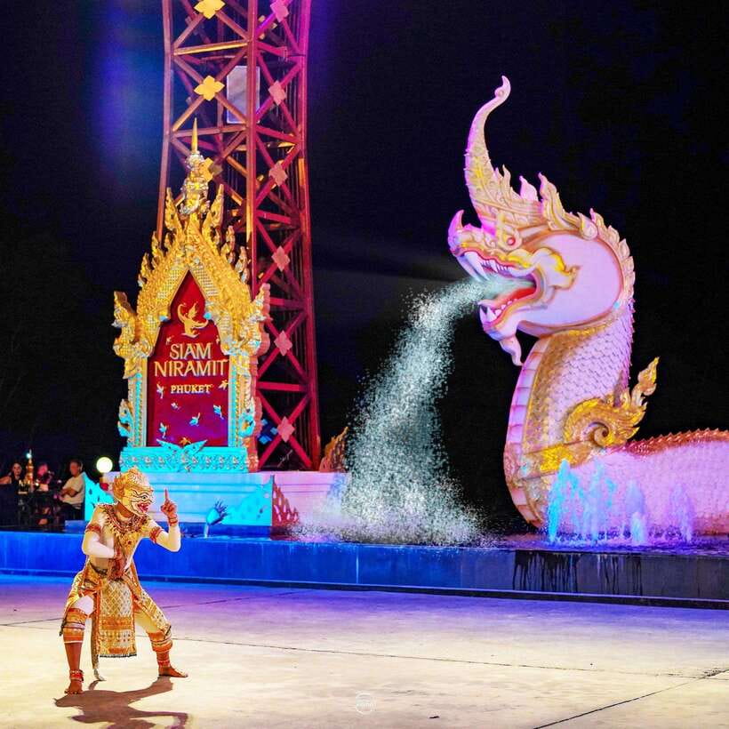 Phuket: Siam Niramit Ticket with Round Transfer and Dinner - Arrive early for the village and pre-show program