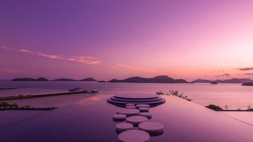 Phuket: Tu Bar Rooftop at Sri Panwa F&B Packages - Tu Bar Rooftop and the sunset setting