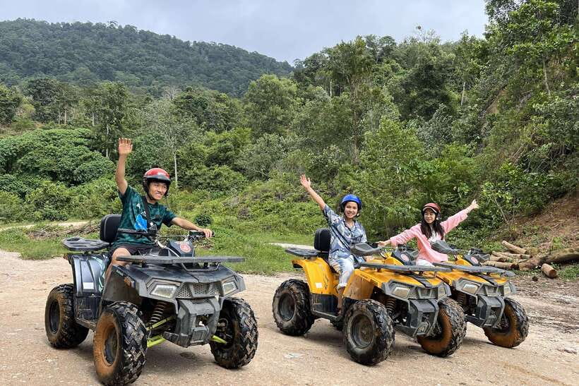 Phuket Ultimate Combo: Jungle ATV & Zipline Adventure - The ATV track: forty minutes of mud, turns, and hills