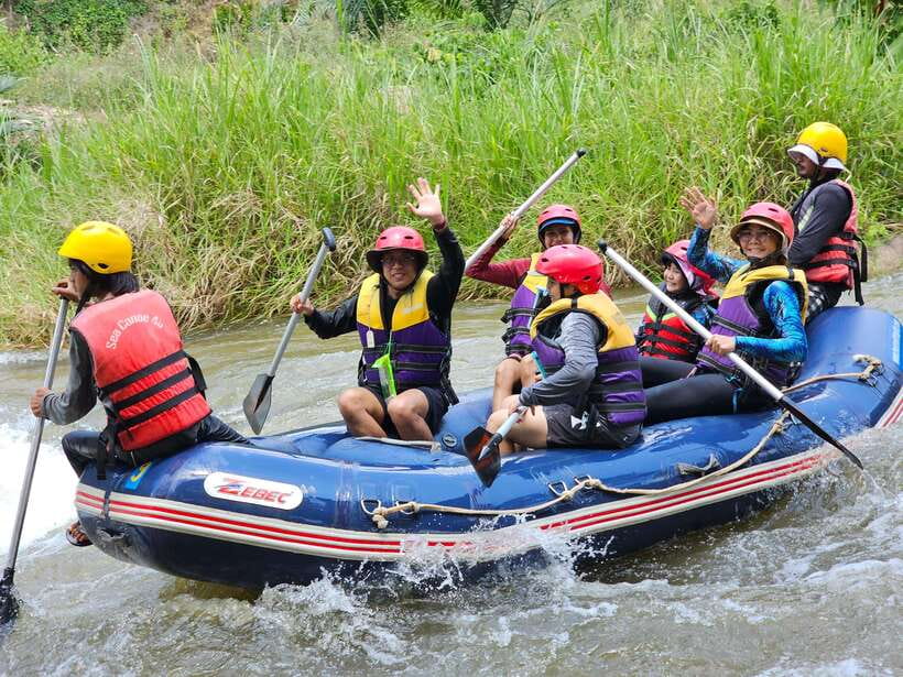 Phuket: White Water Rafting, ATV, and Zipline Adventure - Suwan Khuha Temple and the Monkey Cave