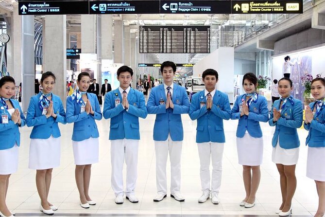 Priority Fast Track Entry at Bangkok Airport with Guide - Meeting your assistant at the aircraft exit