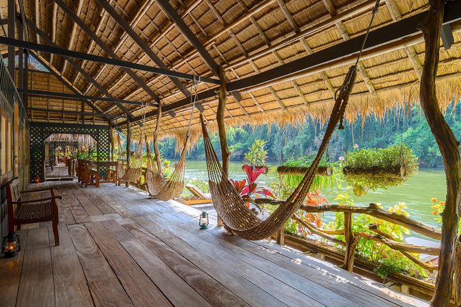 River Kwai Jungle Rafts: 2-Day Kanchanaburi Escape from Bangkok - The Bridge over the River Kwai and the first boat ride