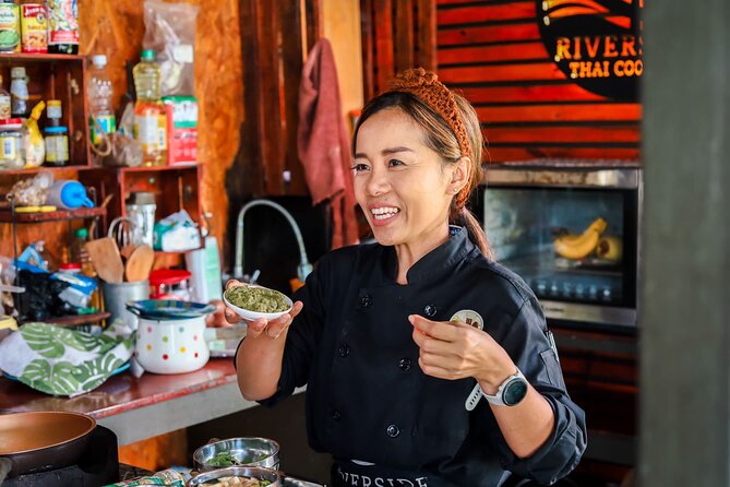 Riverside Thai Cooking Half Day Class - Group size, timing, and pickup