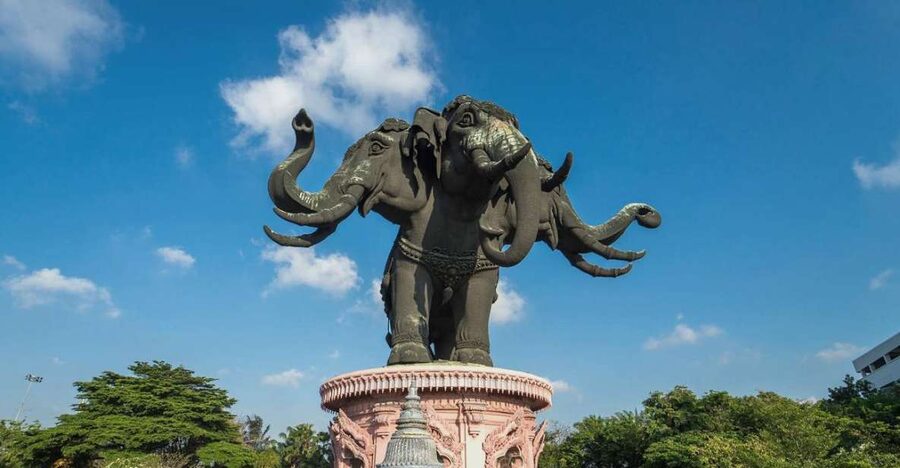 Samut Prakan: Erawan Museum Discounted Admission Ticket - Starting below the elephant in the Suvarnabhumi Level