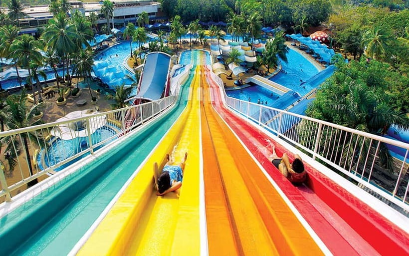 Siam Amazing Park Entry Ticket with Buffet Lunch (NON THAI) - Start at the water park before 10 AM